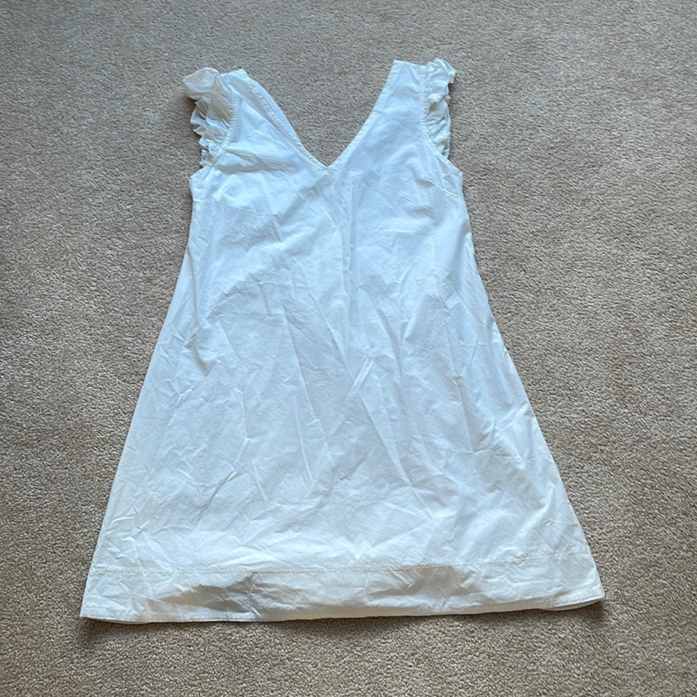 KIKISIX White Cotton Dress Size Medium
